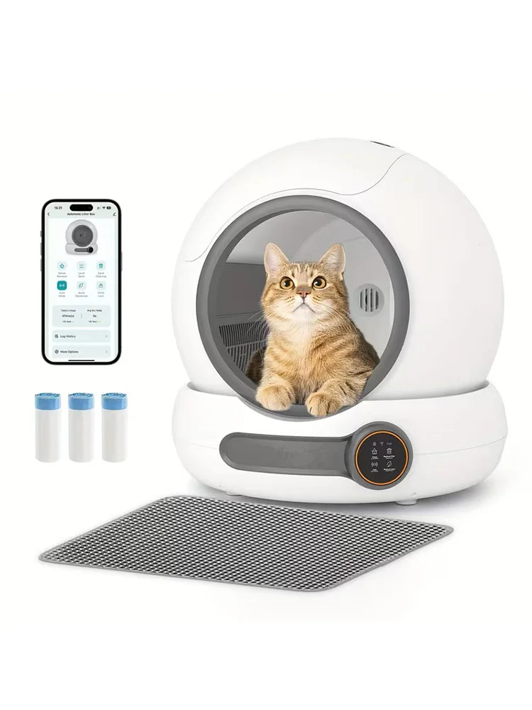 GIOVORA Self-Cleaning Litter Box