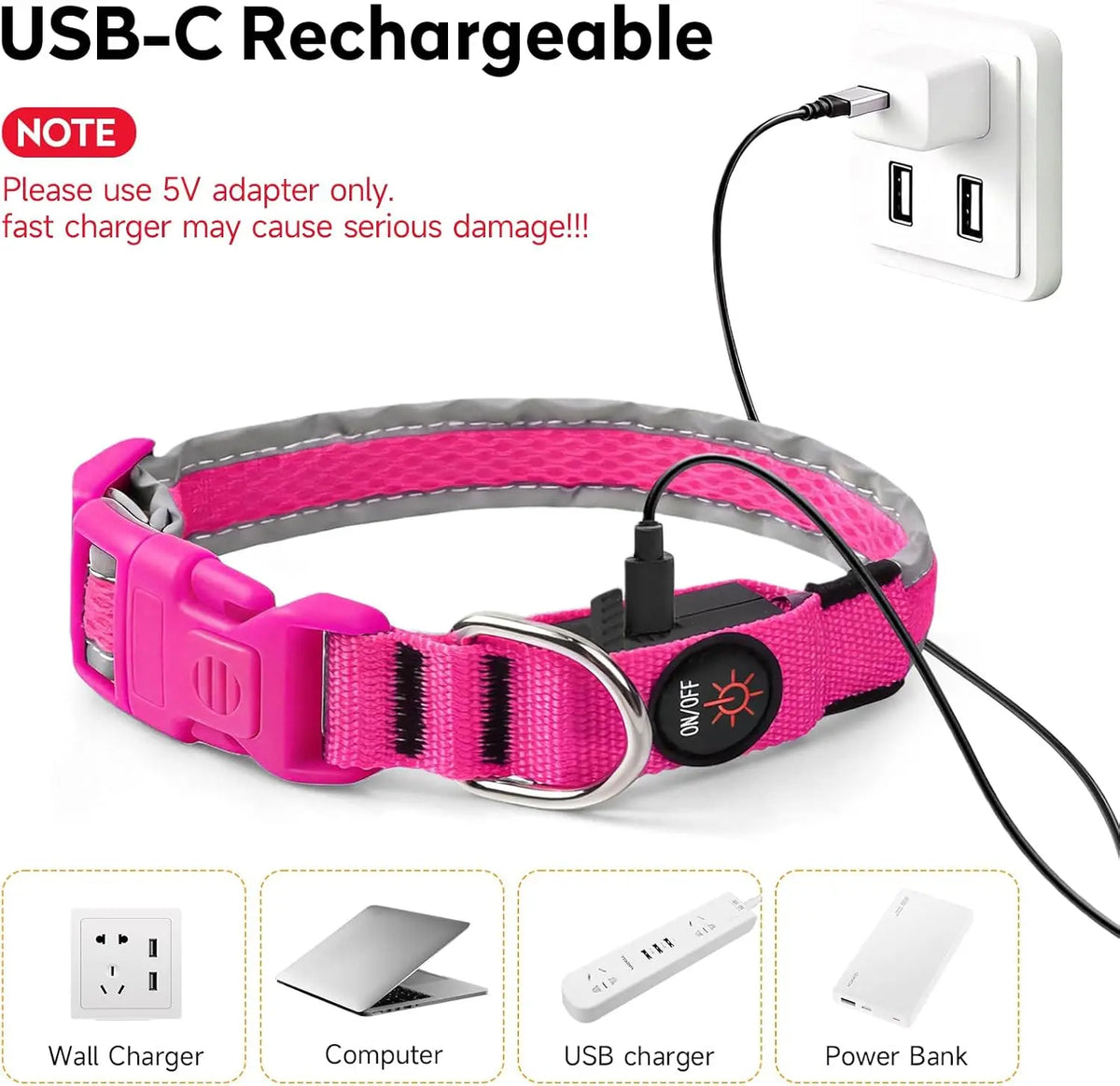 GIOVORA LED Dog Collar