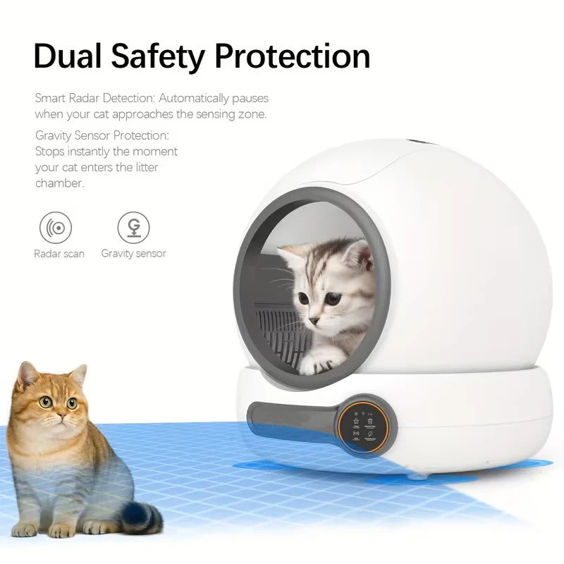 GIOVORA Self-Cleaning Litter Box