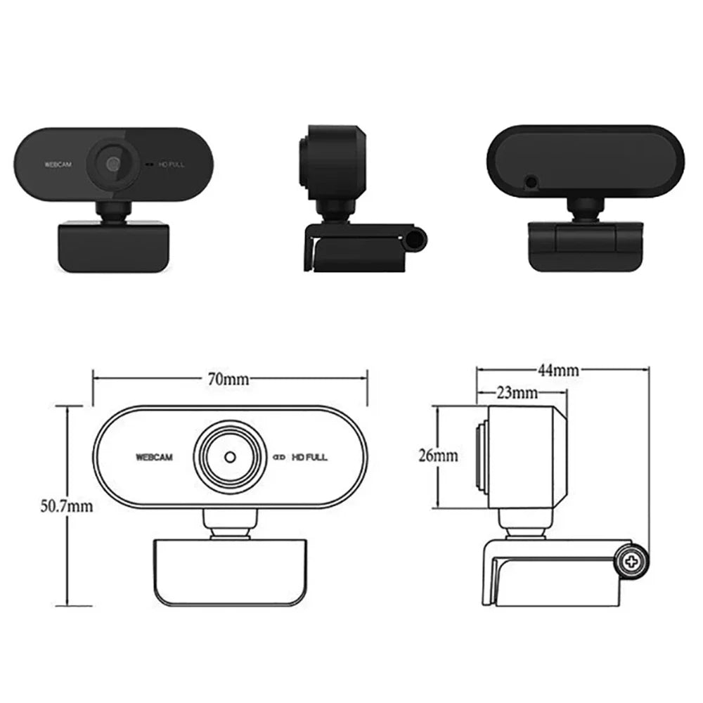 GIOVORA HD Webcam Pro
