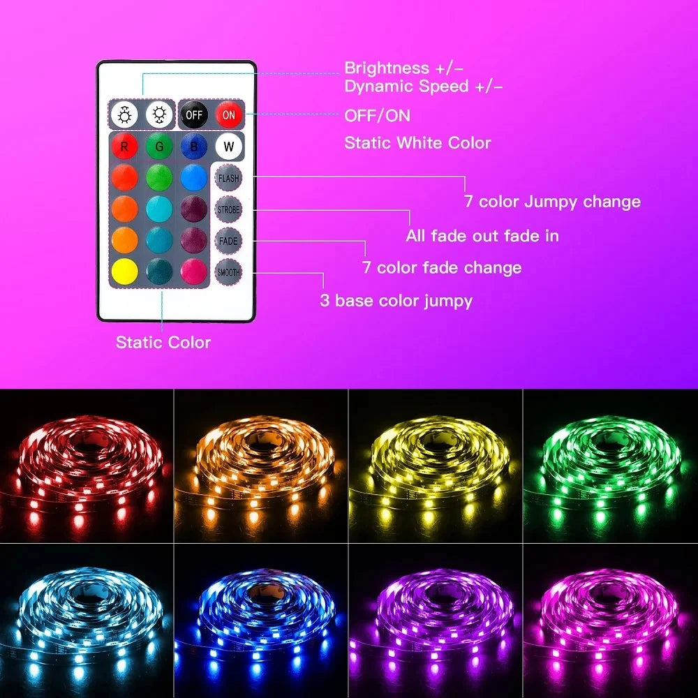 GIOVORA RGB LED Strip Light