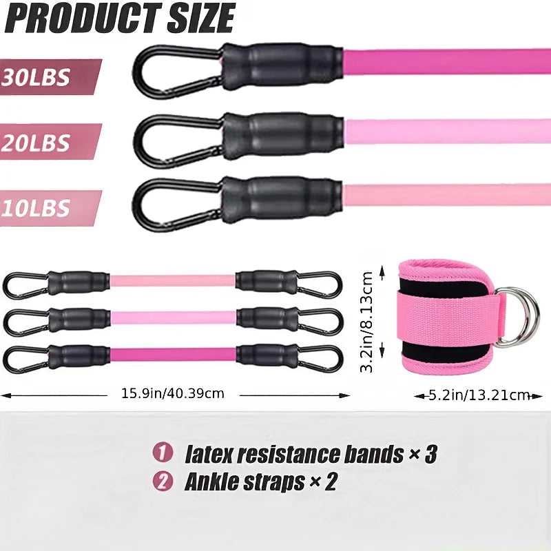 GIOVORA Resistance Bands Set