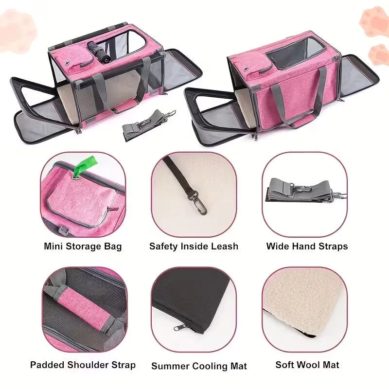 GIOVORA Portable Pet Carrier