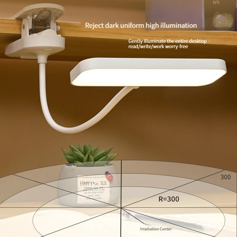 GIOVORA LED Clip Desk Lamp