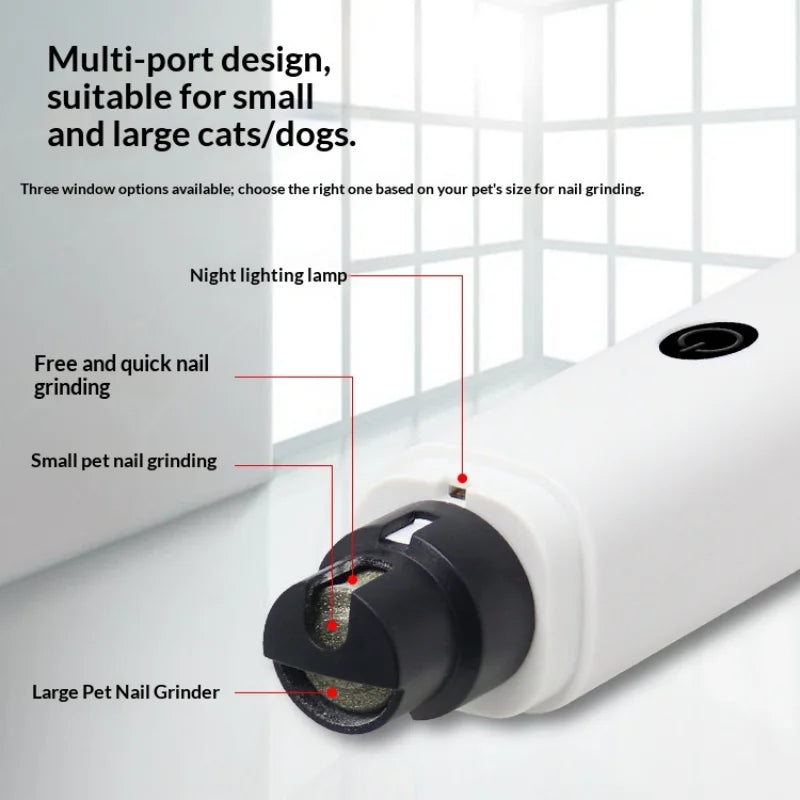 GIOVORA Pet Nail Grinder