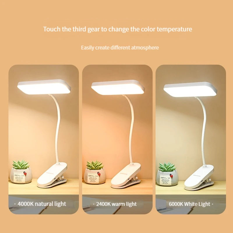 GIOVORA LED Clip Desk Lamp