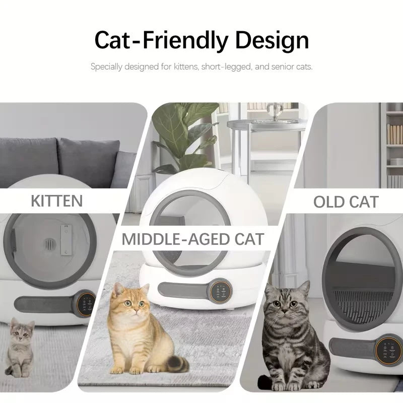 GIOVORA Self-Cleaning Litter Box