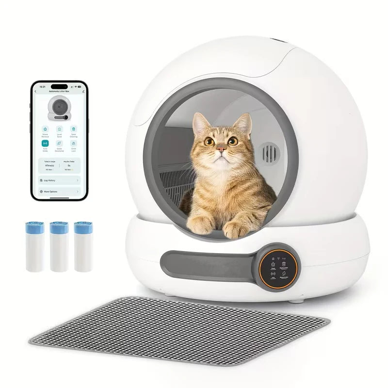 GIOVORA Self-Cleaning Litter Box