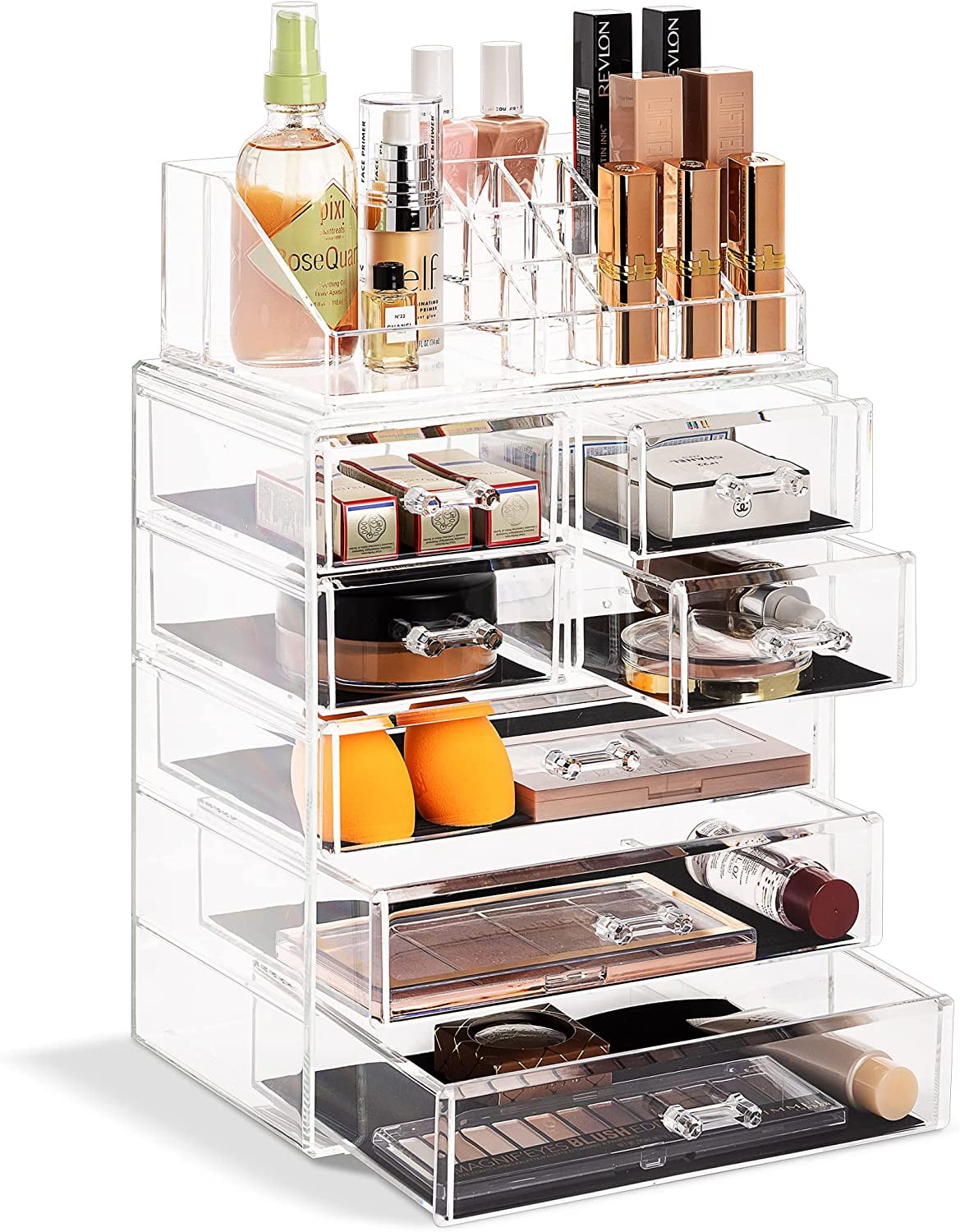 SensyGlow Premium Acrylic Makeup Organizer