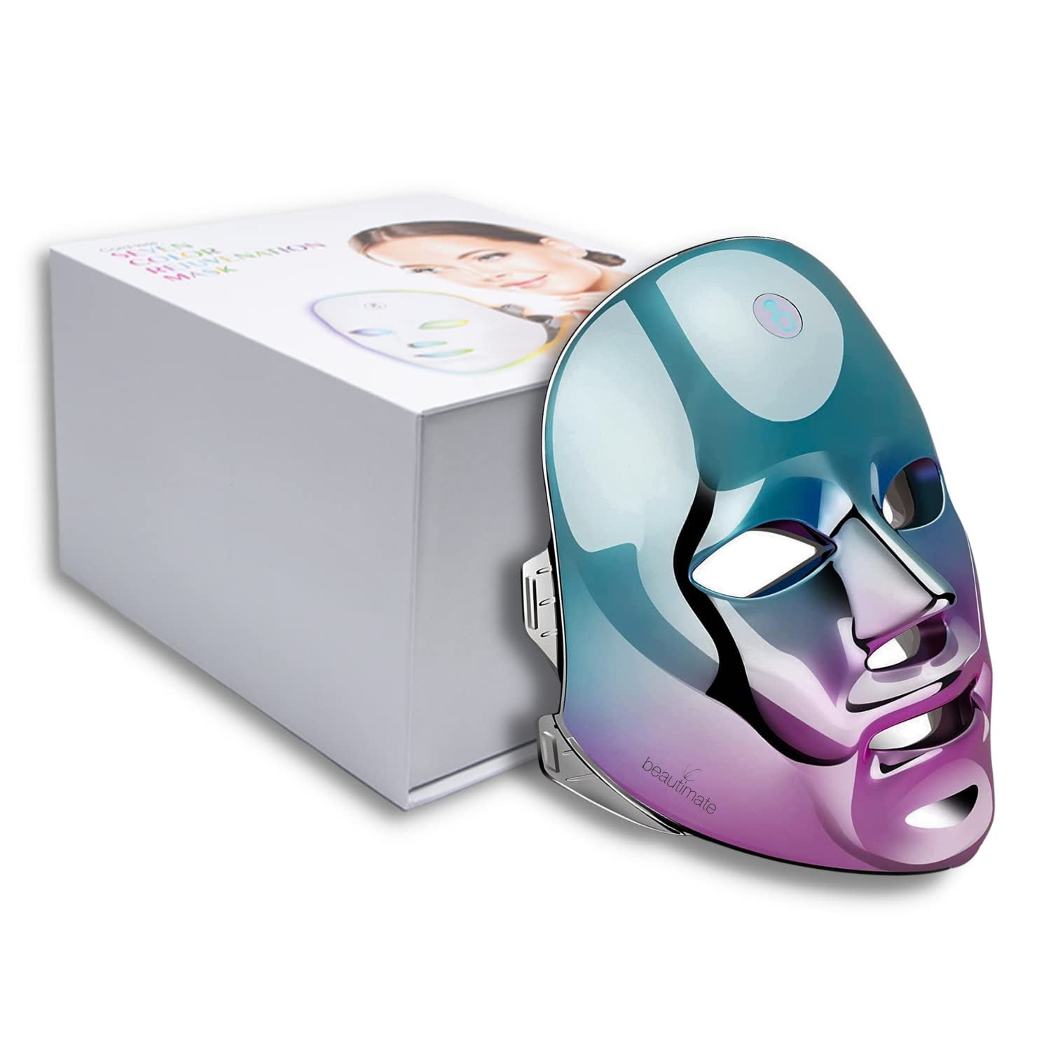 SensyGlow LED Facial Mask – 7 Light Therapy Modes