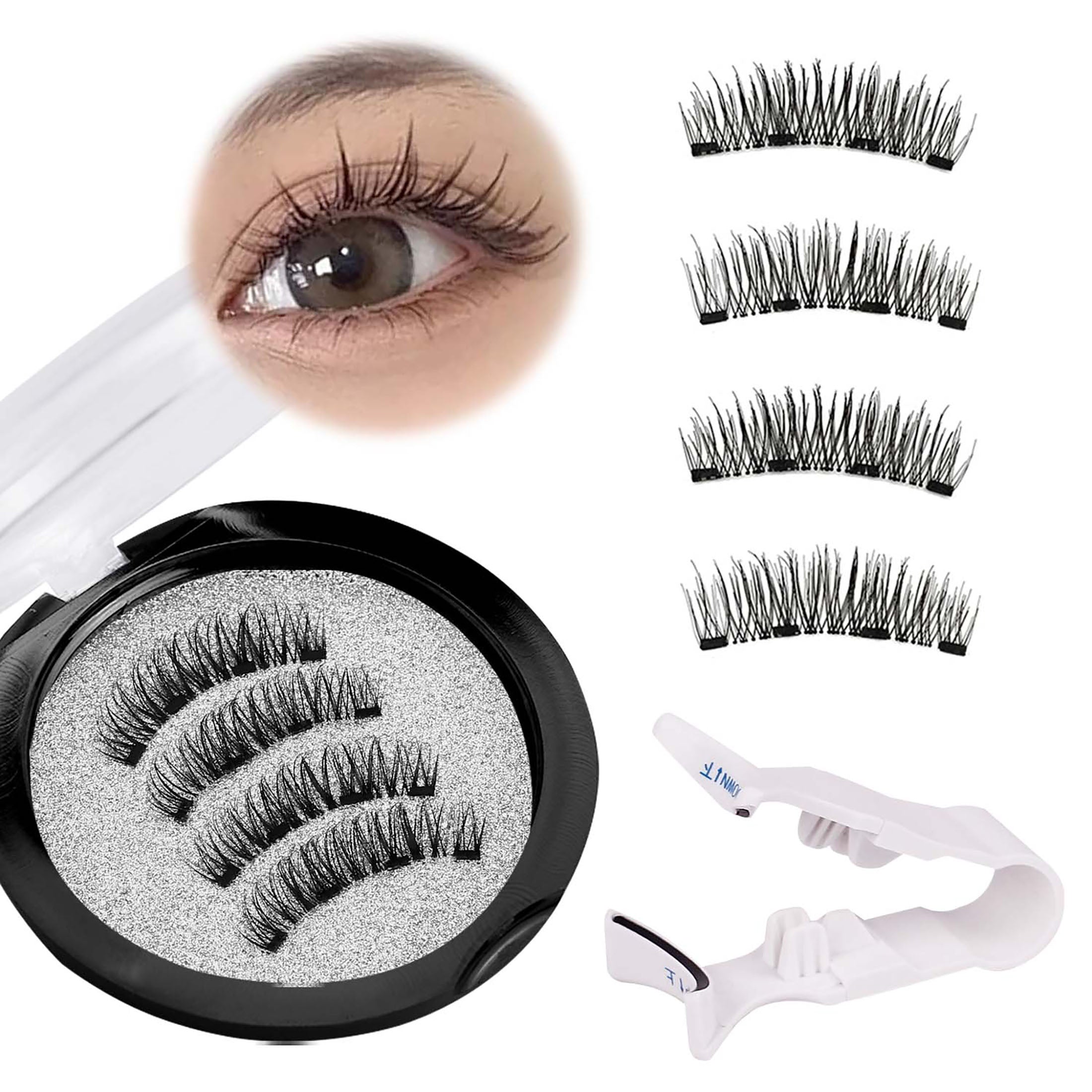 SensyGlow Reusable Magnetic Lashes – No Glue